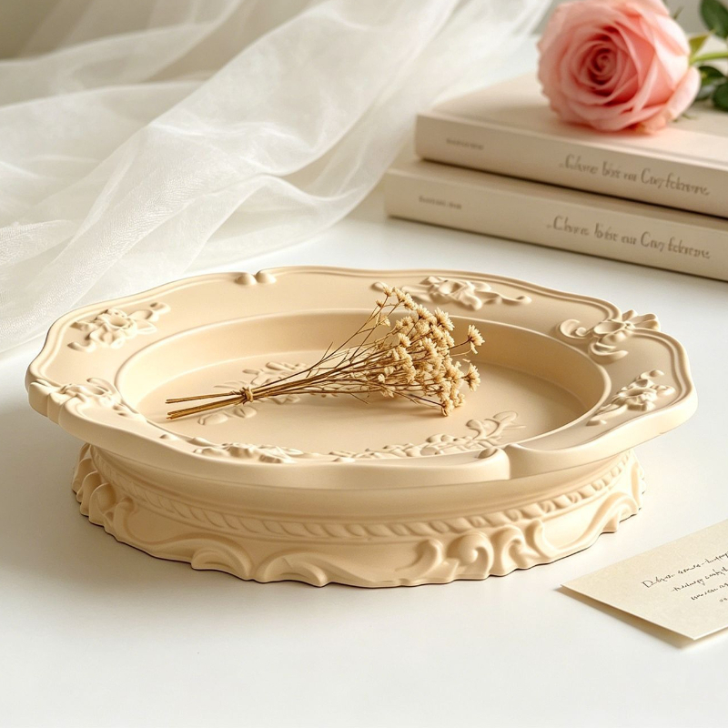 Soap Making Tray - Элегантная винтажная силиконовая форма в стиле