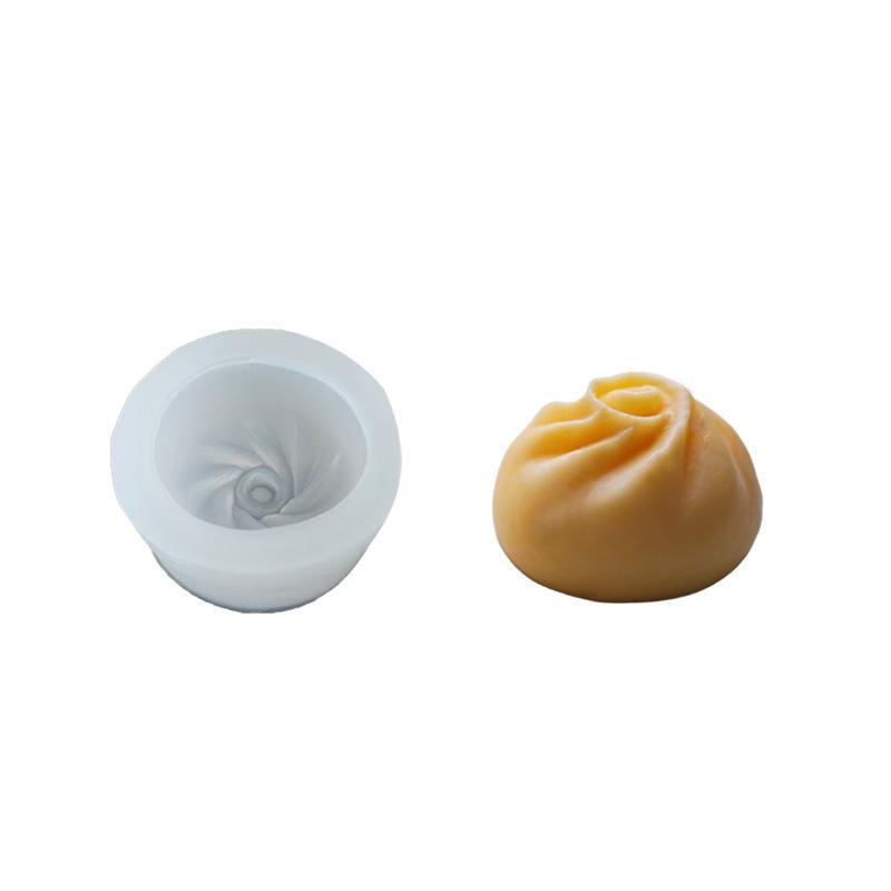 Soap Making In Home - Силиконовая форма 3D «Милые пельмени Баоцзы»