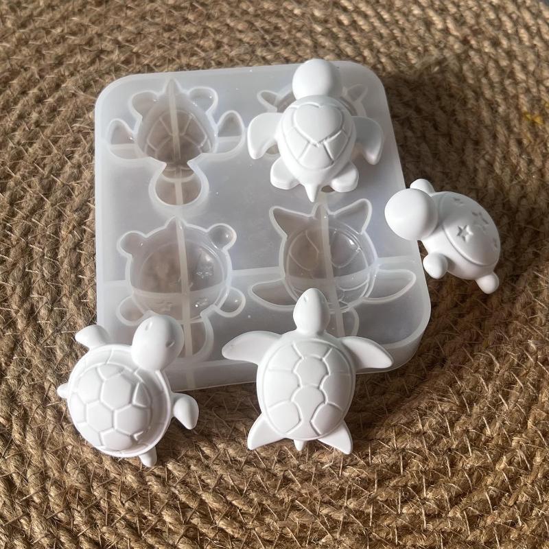 Soap Making Utensils - Силиконовые формы Four Turtles для лепки,