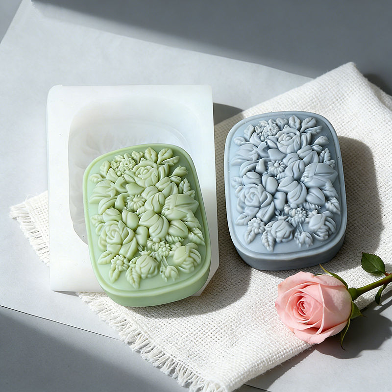 Soap Making In Home - Квадратная силиконовая форма для мыла с