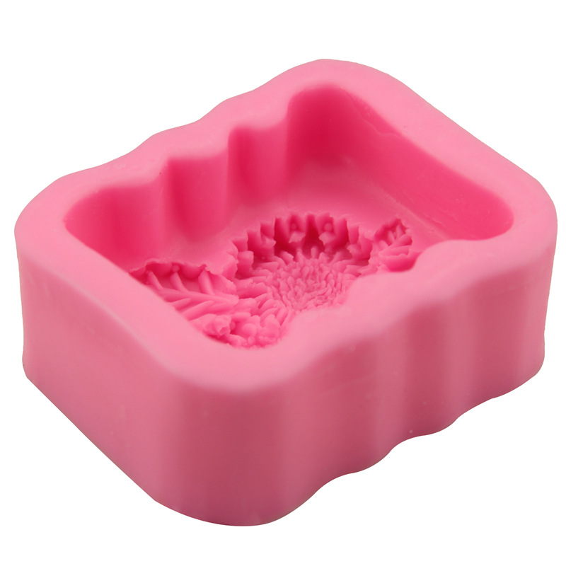 3D квадратный цветок силиконов – обзор и цена Soap Making Homemade
