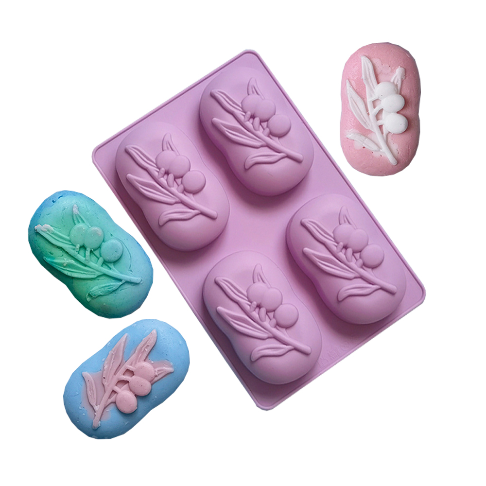 4-полосная овальная силиконова – обзор и цена Soap Making In Home