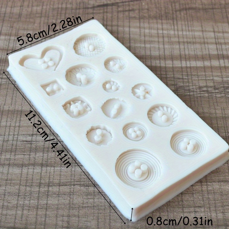 Силиконовая форма для пуговиц, – обзор и цена Soap Making Utensils